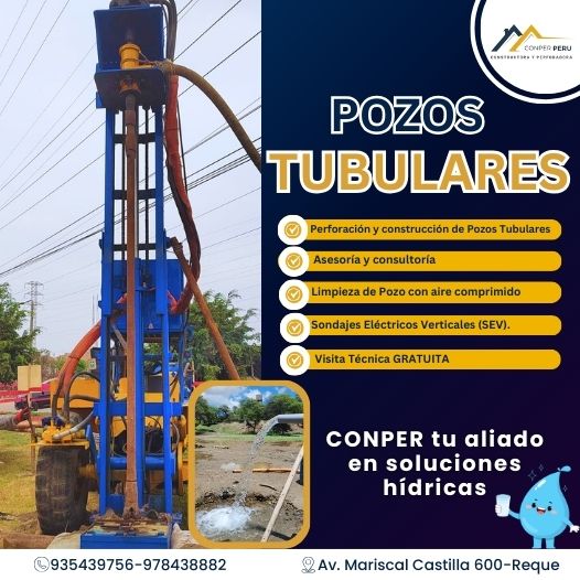 Servicio de Perforación de Pozos en Perú